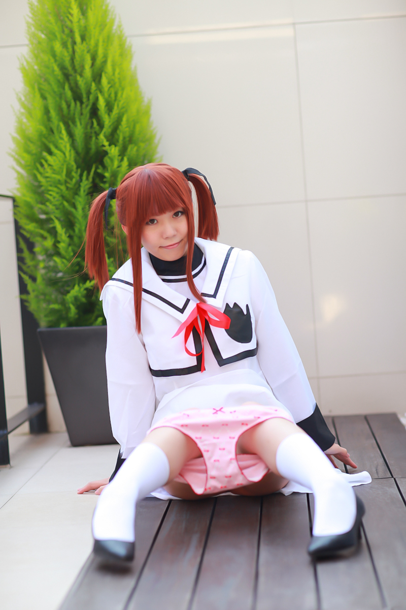 [Cosplay] Hot Maho Shojo Lyrical Nanoha 女优制服